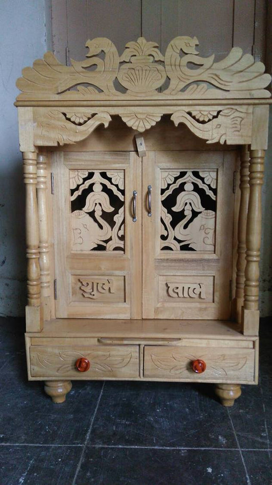 Savan Wood Temple Without Gopuram - PUSHMYCART