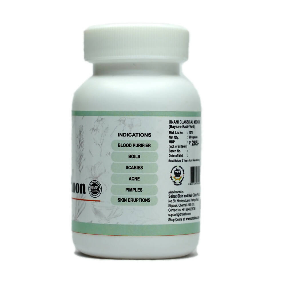 Dr. Talat's Habb Mussaffi Khoon Capsules - PUSHMYCART