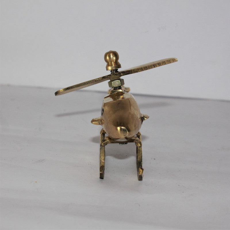 Brass Helicopter Showpiece 174g