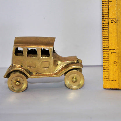Brass Toy Car Showpiece 84g
