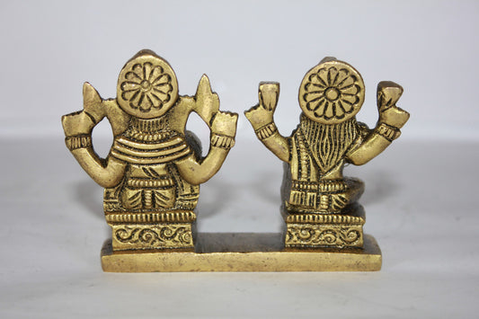 Brass Laxmi Ganesh Statue 278g