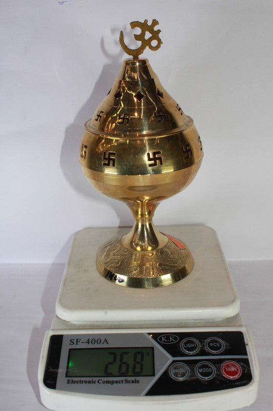 Brass Made Akhand Jyoti Diya 268g
