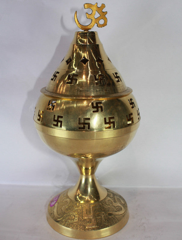 Brass Made Akhand Jyoti Diya 396g