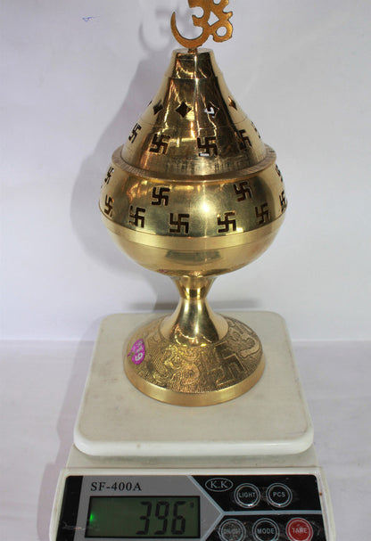 Brass Made Akhand Jyoti Diya 396g
