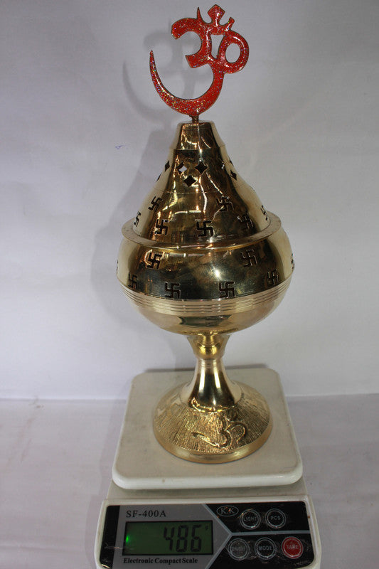 Brass Made Akhand Jyoti Diya 486g