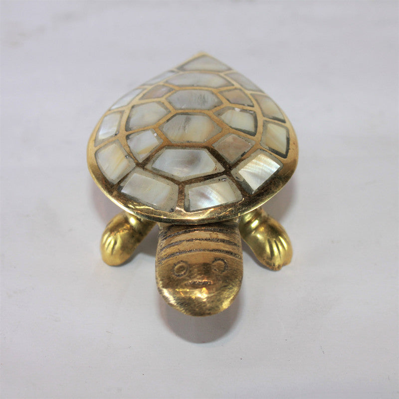 Brass Tortoise for Good Luck Showpiece 103g