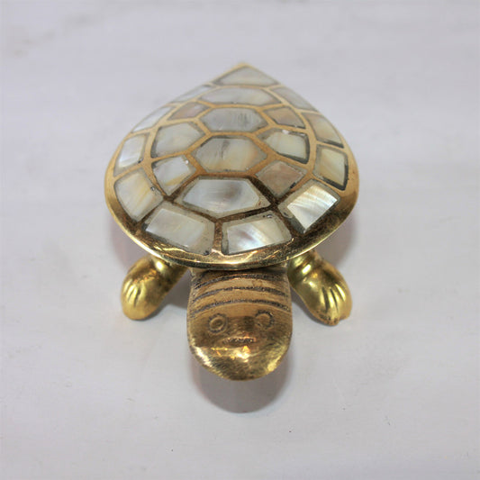 Brass Tortoise for Good Luck Showpiece 103g