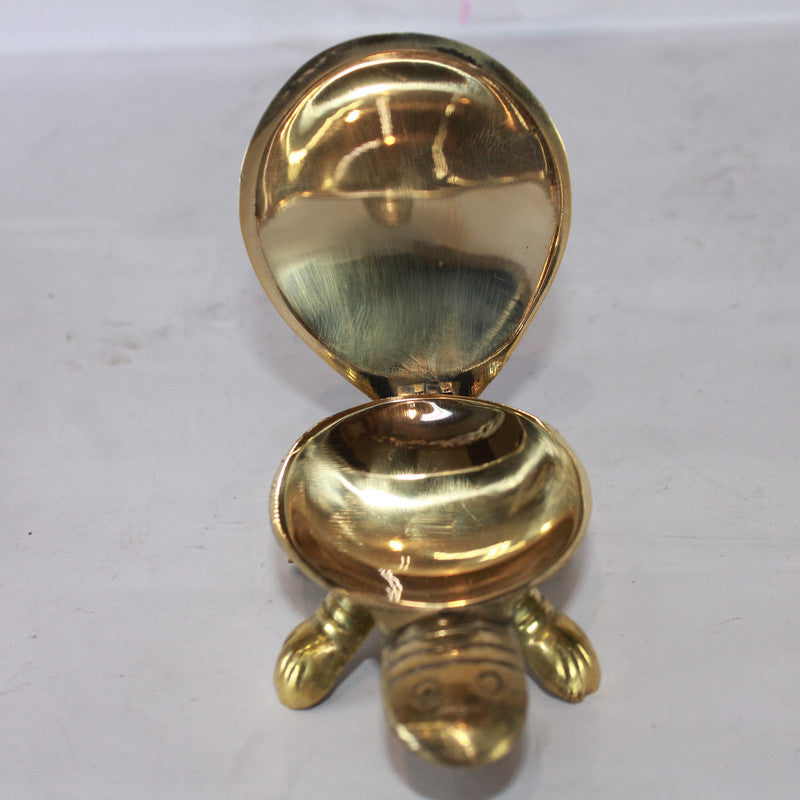Brass Tortoise for Good Luck Showpiece 103g