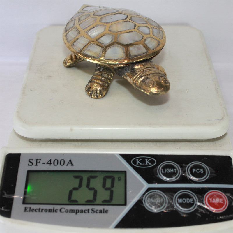 Brass Tortoise for Good Luck Showpiece 259g