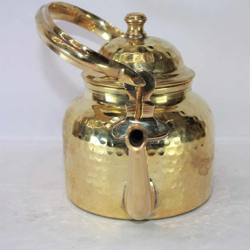 Brass Tea Pot Ketali Kettle 532g - PUSHMYCART