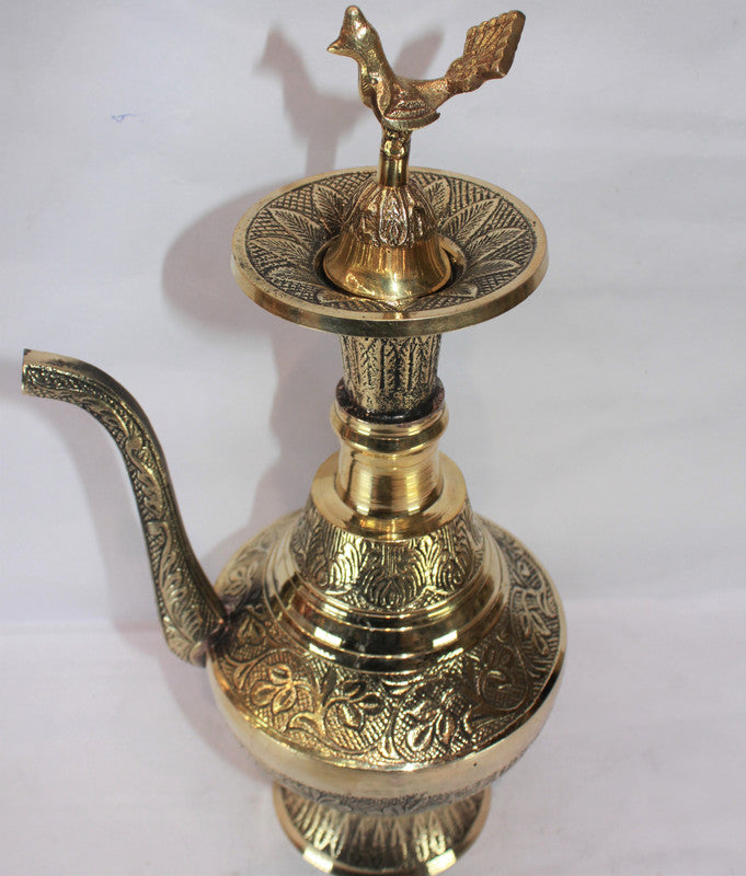 Brass Designer Surahi Jug 1544g
