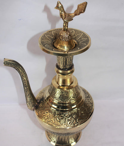 Brass Designer Surahi Jug 1544g