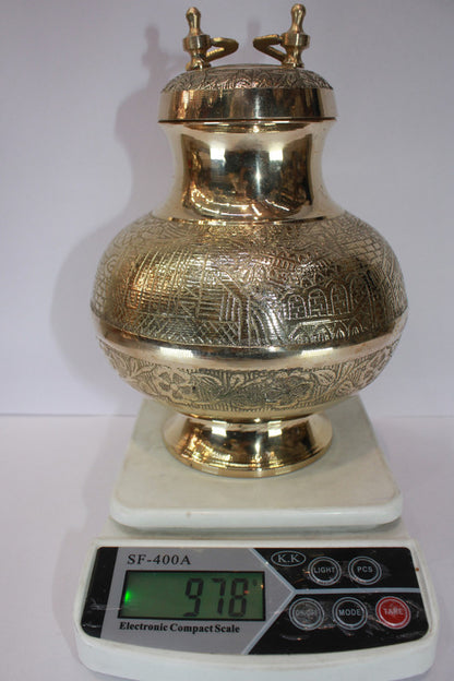 Brass Gangajali Lota Kalash 978g