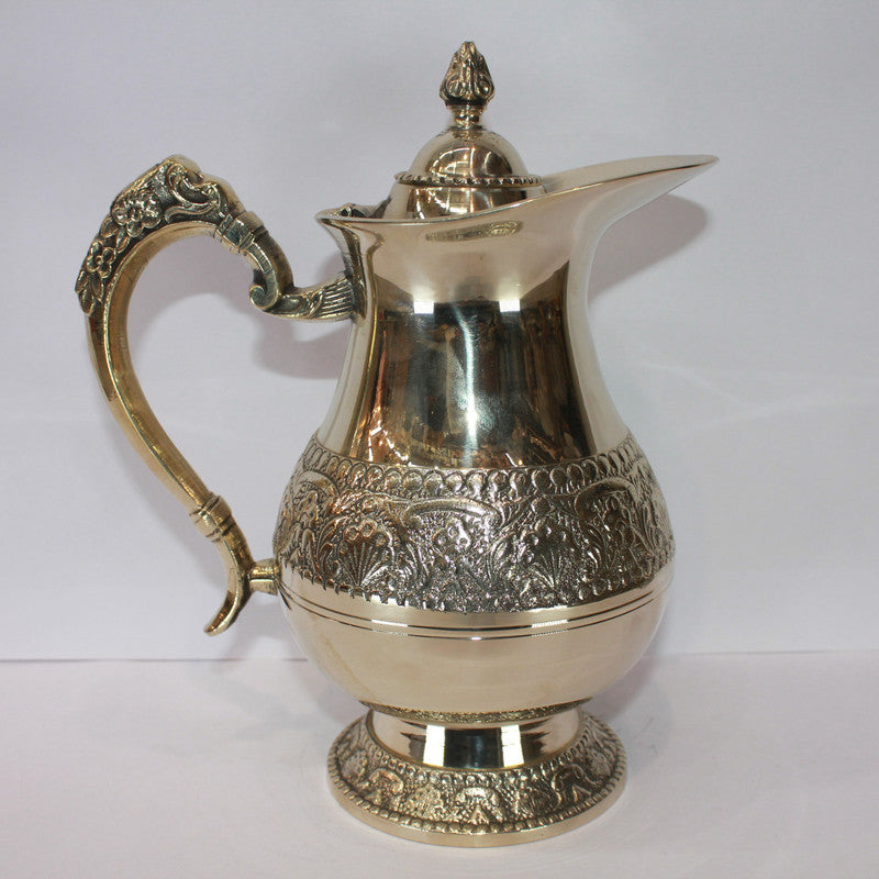 Brass Water Jug Pitcher 1154g