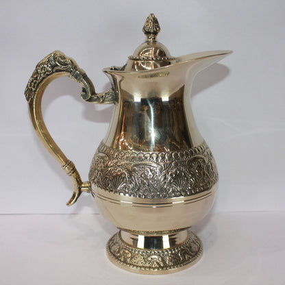 Brass Water Jug Pitcher 1154g