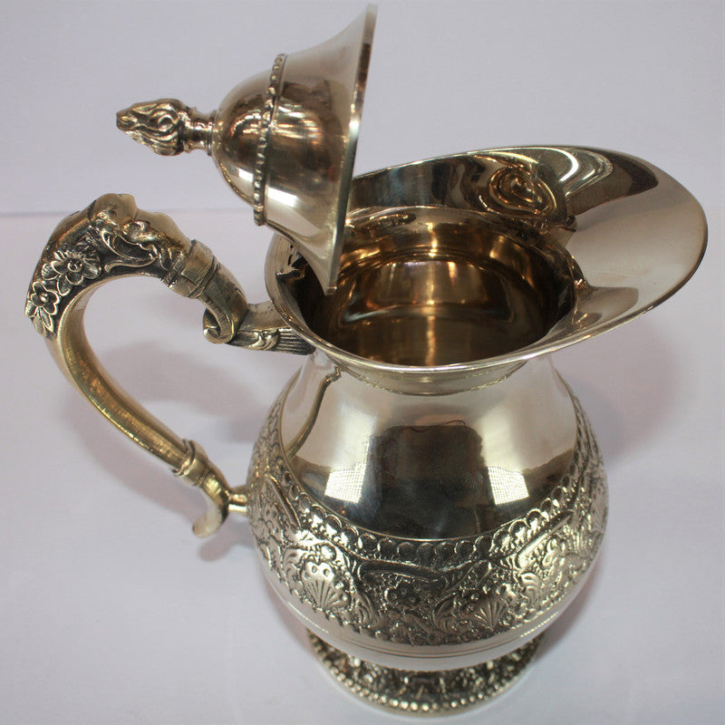 Brass Water Jug Pitcher 1154g