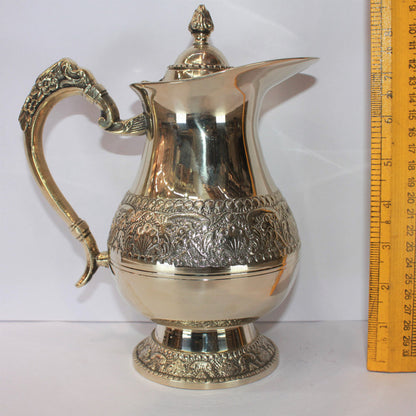 Brass Water Jug Pitcher 1154g