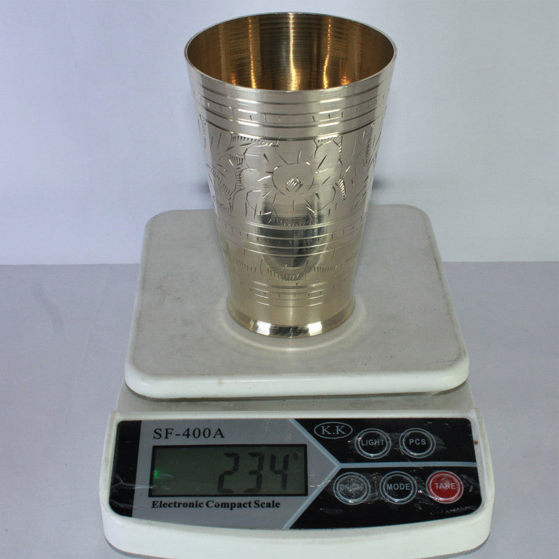 Brass Glass Set of 2 234g
