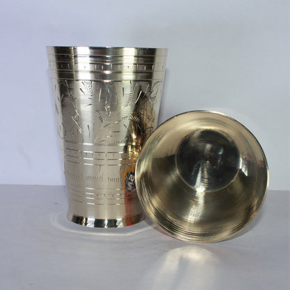 Brass Glass Set of 2 234g