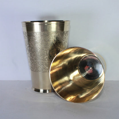 Brass Glass Set of 2 239g