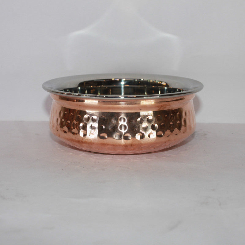 Steel Copper Handi Bowl 214g