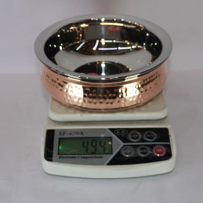 Steel Copper Handi Bowl 494g