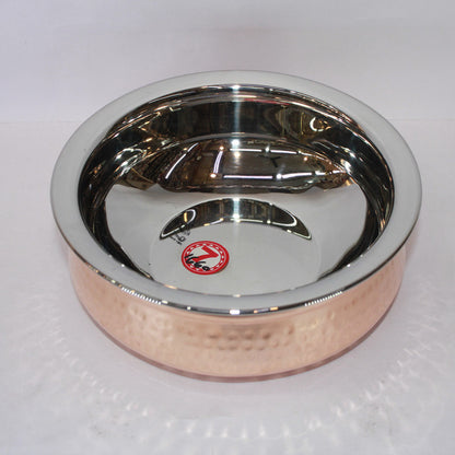 Steel Copper Handi Bowl 494g