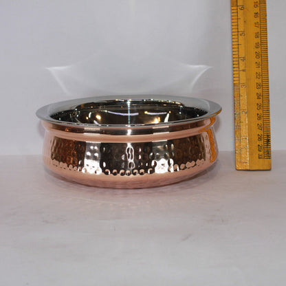Steel Copper Handi Bowl 494g