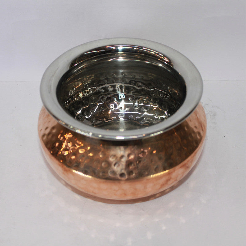 Steel Copper Handi Bowl 492g