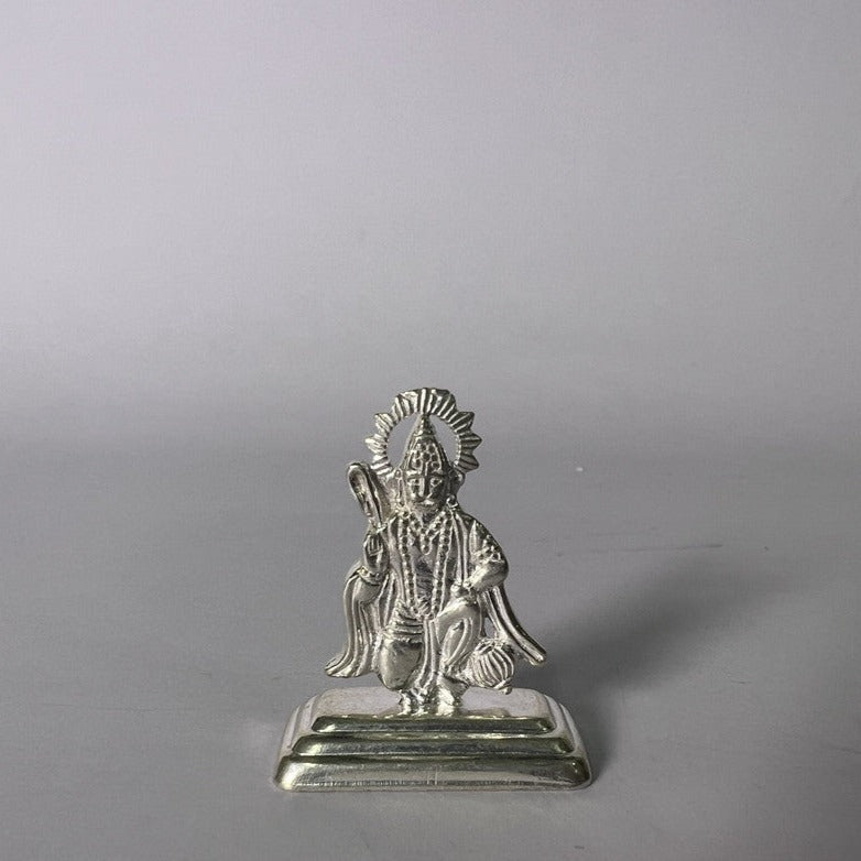 Pure Silver Hanuman idol