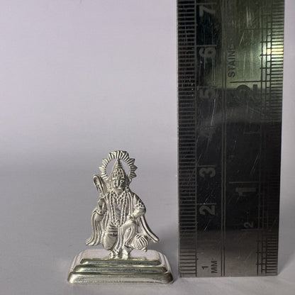 Silver Hanuman idol