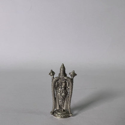Pure Silver Balaji idol for pooja