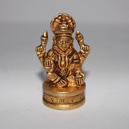 Brass Kuber Ji Idol Statue 106gm - PUSHMYCART