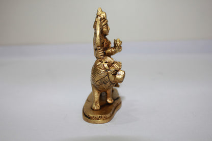 Brass Durga Ji God Idol Statue 360g - PUSHMYCART