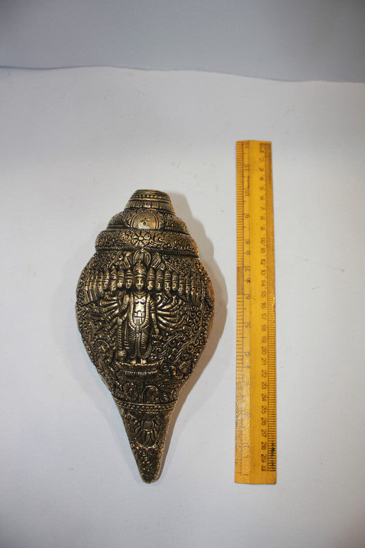 Brass Shankh, Conch 2027g - PUSHMYCART