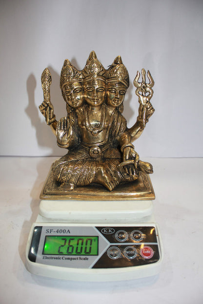 Brass Kartikeya Statue Idol 2600g - PUSHMYCART