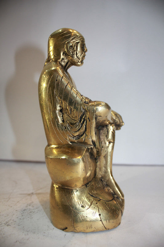 Brass Sai Baba Statue 1338g - PUSHMYCART