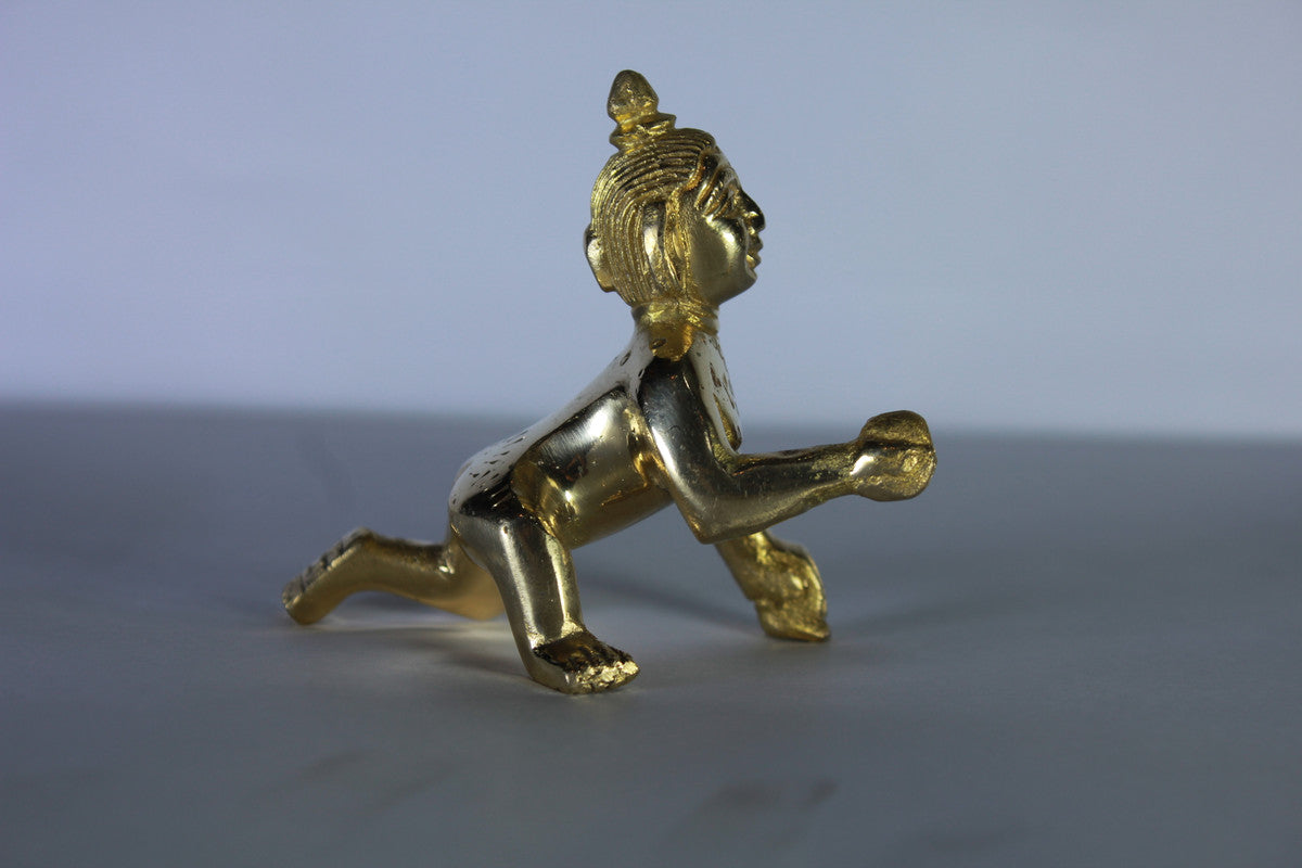 Brass Laddu Gopal Statue Idol 162g