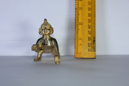 Brass Laddu Gopal Statue Idol 162g