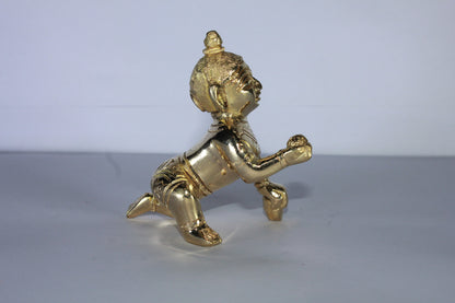 Brass Laddu Gopal Statue Idol 284g