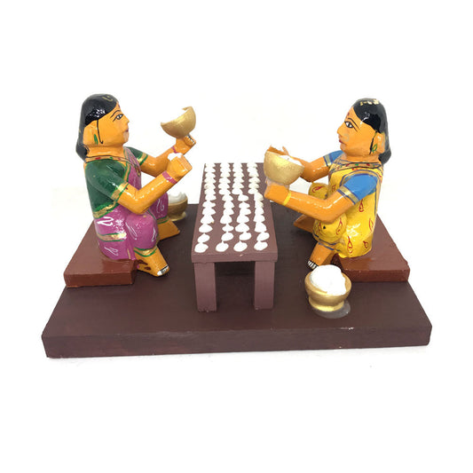 Vadiyalu|Sun dried crisps making Kondapalli Toys