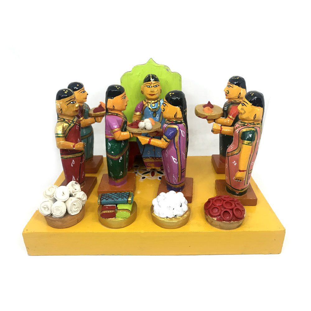 Seemantham Kondapalli Bommalu Village Theme