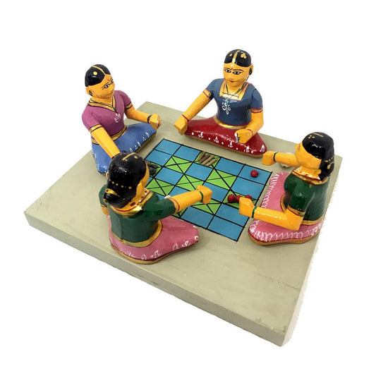 Kids Playing Ashta Chamma - Kondapalli Toys - PUSHMYCART