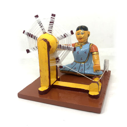 Village craftsman - Set of 6 - Kondapalli Toys - PUSHMYCART