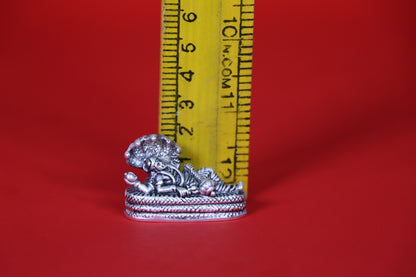 Pure Silver Ananthapadmanabha Swamy (Antique) 48.07 Grams - PUSHMYCART