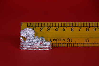 Pure Silver Ananthapadmanabha Swamy 38.8 Grams - PUSHMYCART
