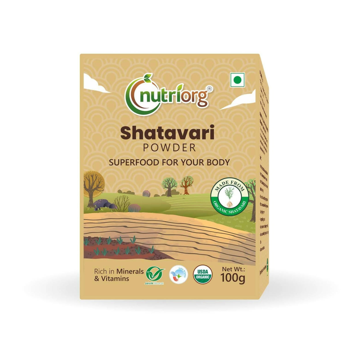 Nutriorg Certified Organic Shatavari Powder