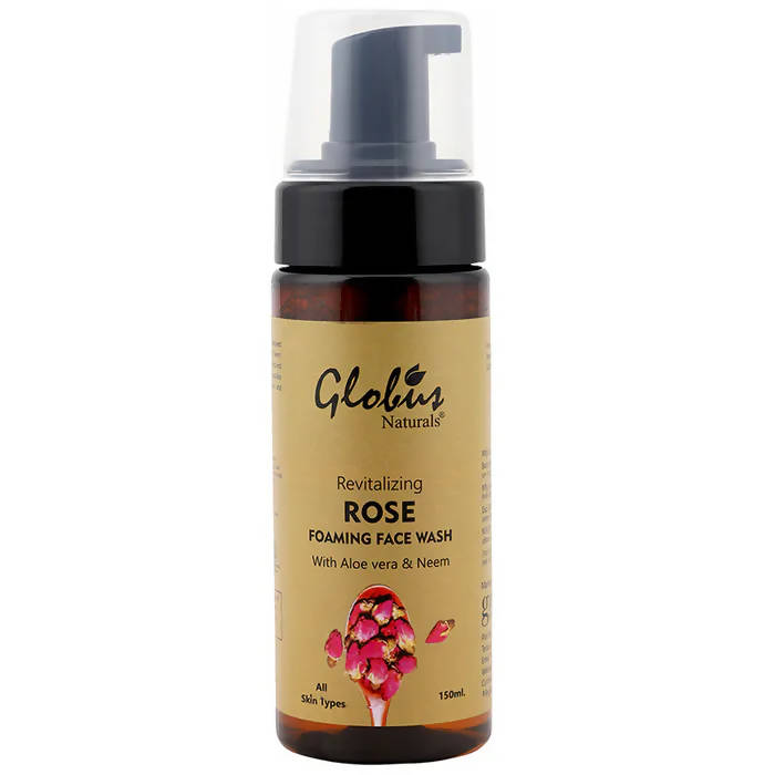 Globus Naturals Rose Foaming Face Wash