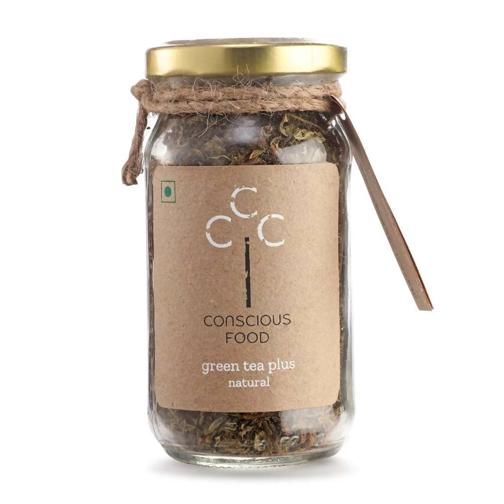 Conscious Food Natural Green Tea Plus