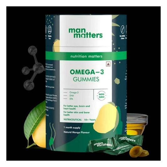 Man Matters Omega 3 Gummies
